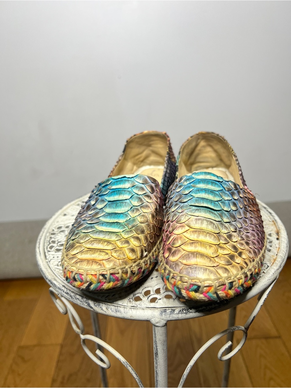 Piton Multicolor Textured Slip-On Flats